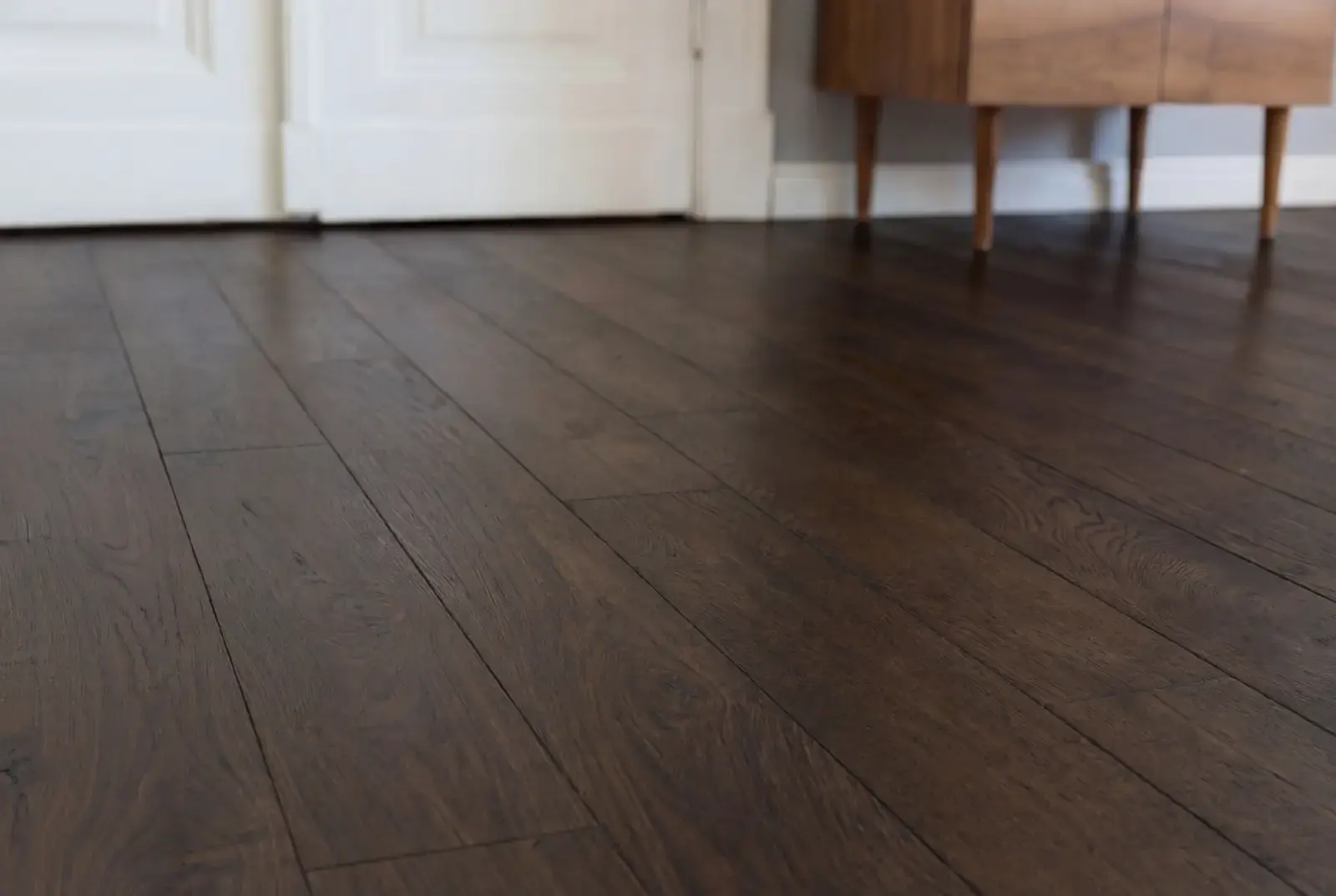 Lamelparket eiken plank - rustiek Sonorawoestijn Zwart