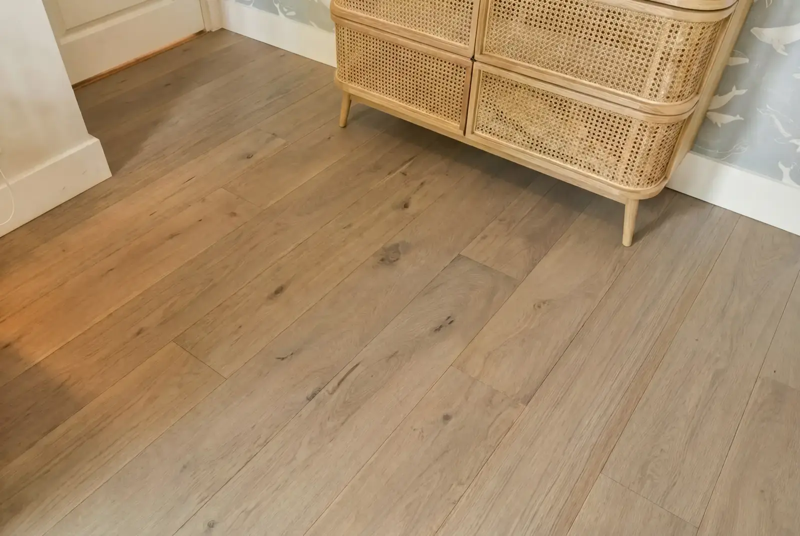 Lamelparket eiken plank - Sistan Noestarm Greywash