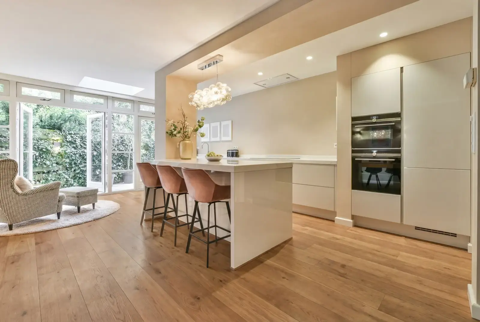 Lamelparket eiken plank - Sistan Noestarm Midden Bruin