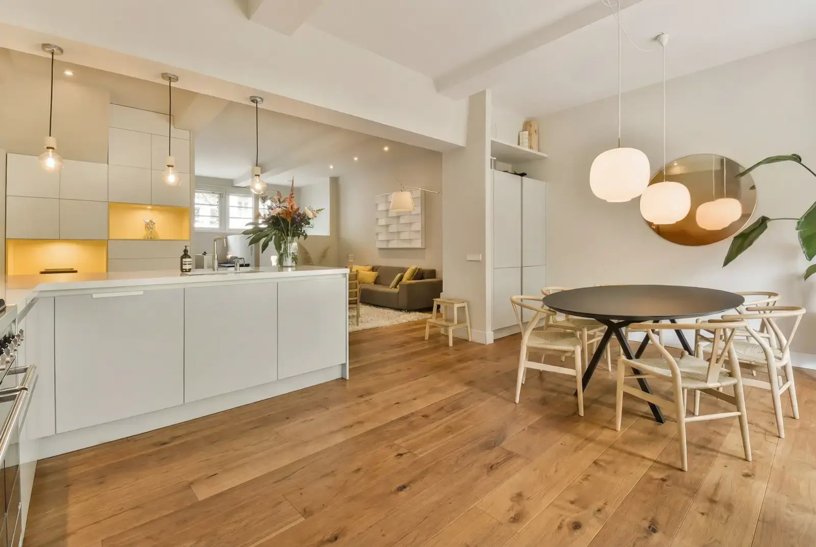 Lamelparket eiken plank - Sistan Noestarm Midden Bruin