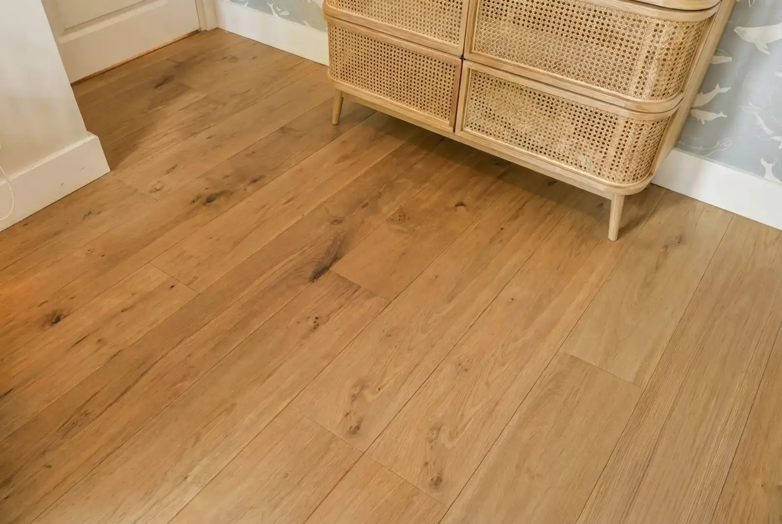 Lamelparket eiken plank - Sistan Noestarm Midden Bruin