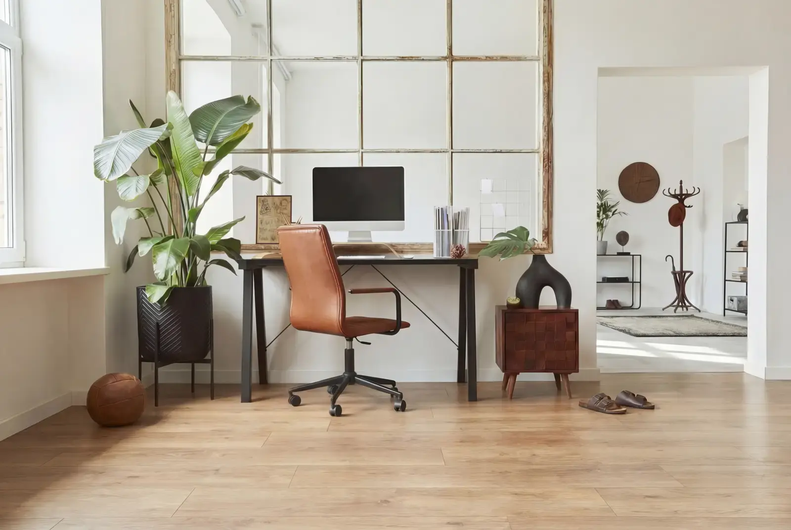 Lamelparket eiken plank - Sistan Noestarm Weissgrund