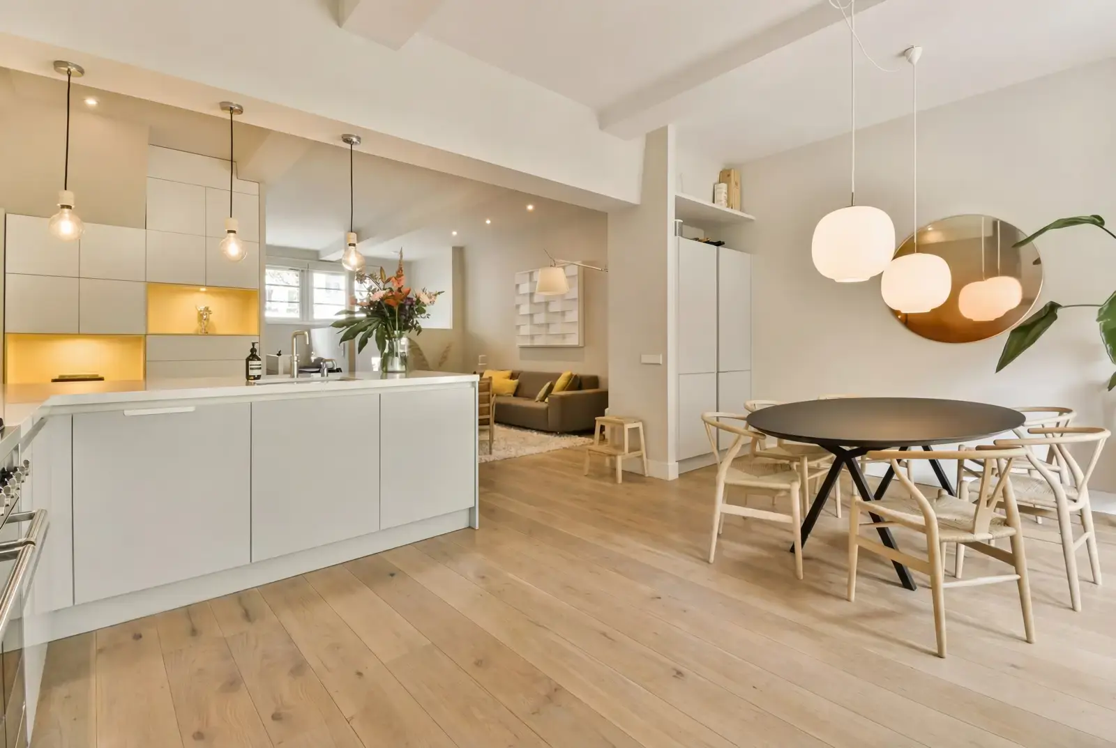 Lamelparket eiken plank - Sistan Noestarm Whitewash