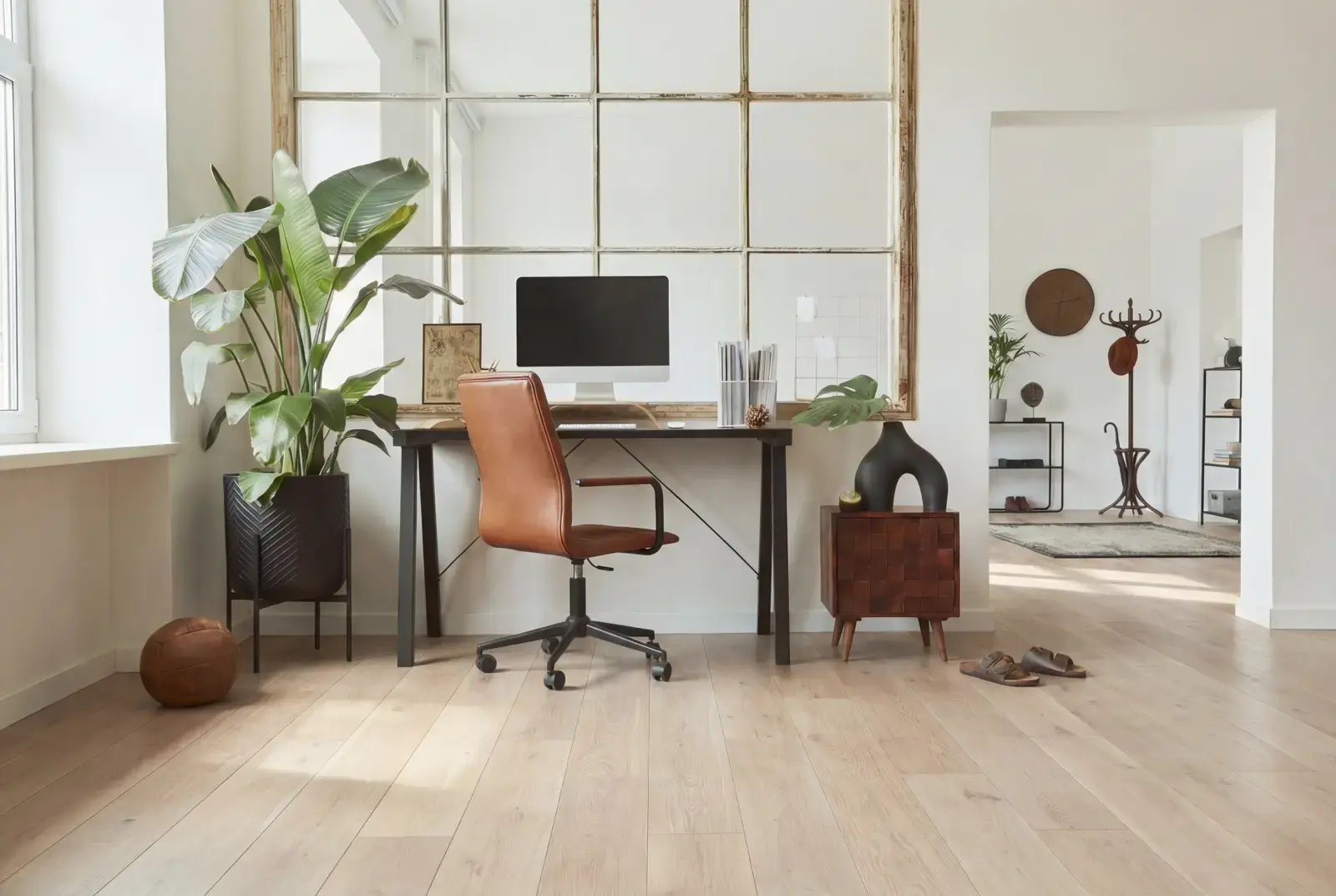 Lamelparket eiken plank - Sistan Noestarm Whitewash