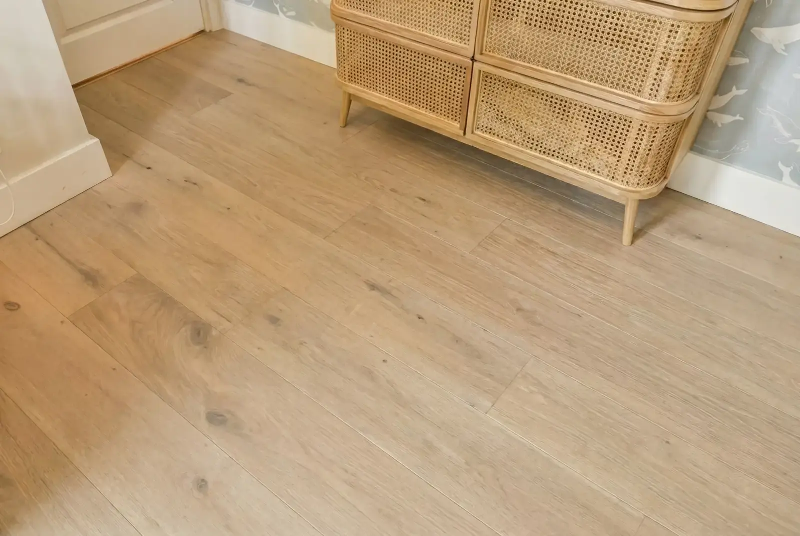 Lamelparket eiken plank - Sistan Noestarm Whitewash