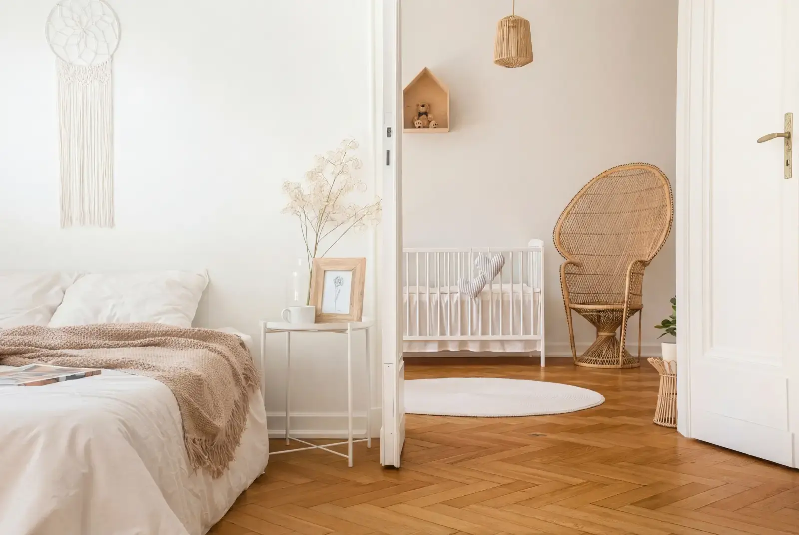 Lamelparket eiken visgraat - Okavango Noestarm Geborsteld English Color