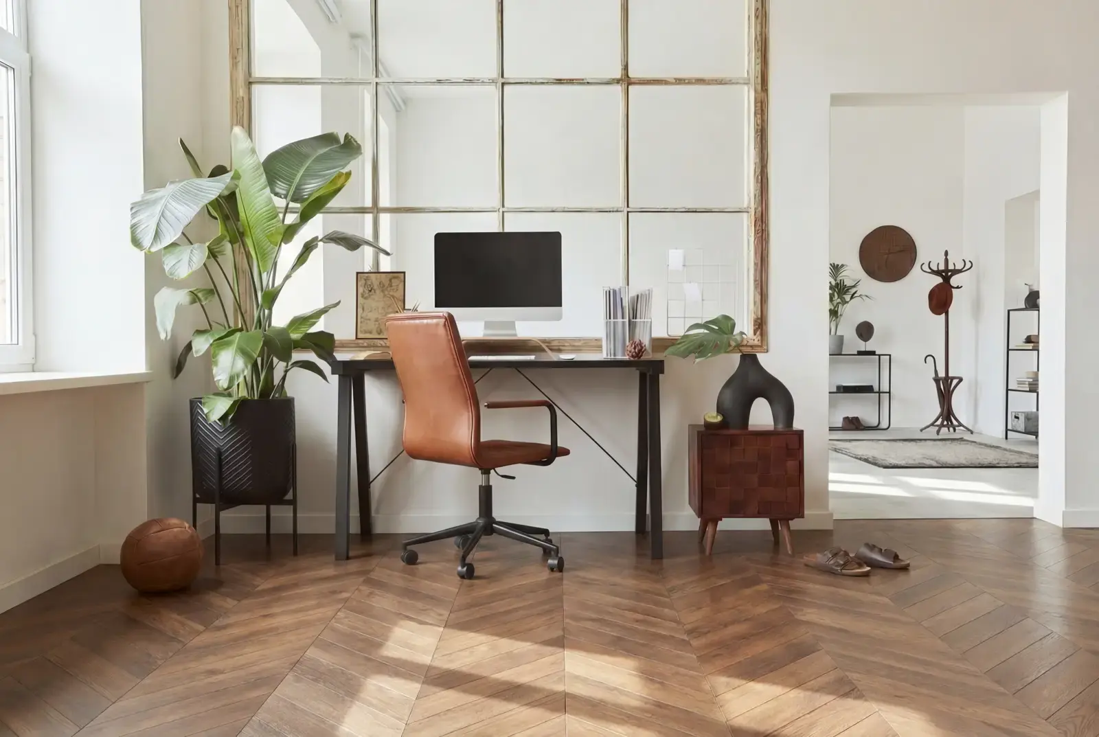 Multiplank eiken Hongaarse Punt - Orkney Noestarm Abdij