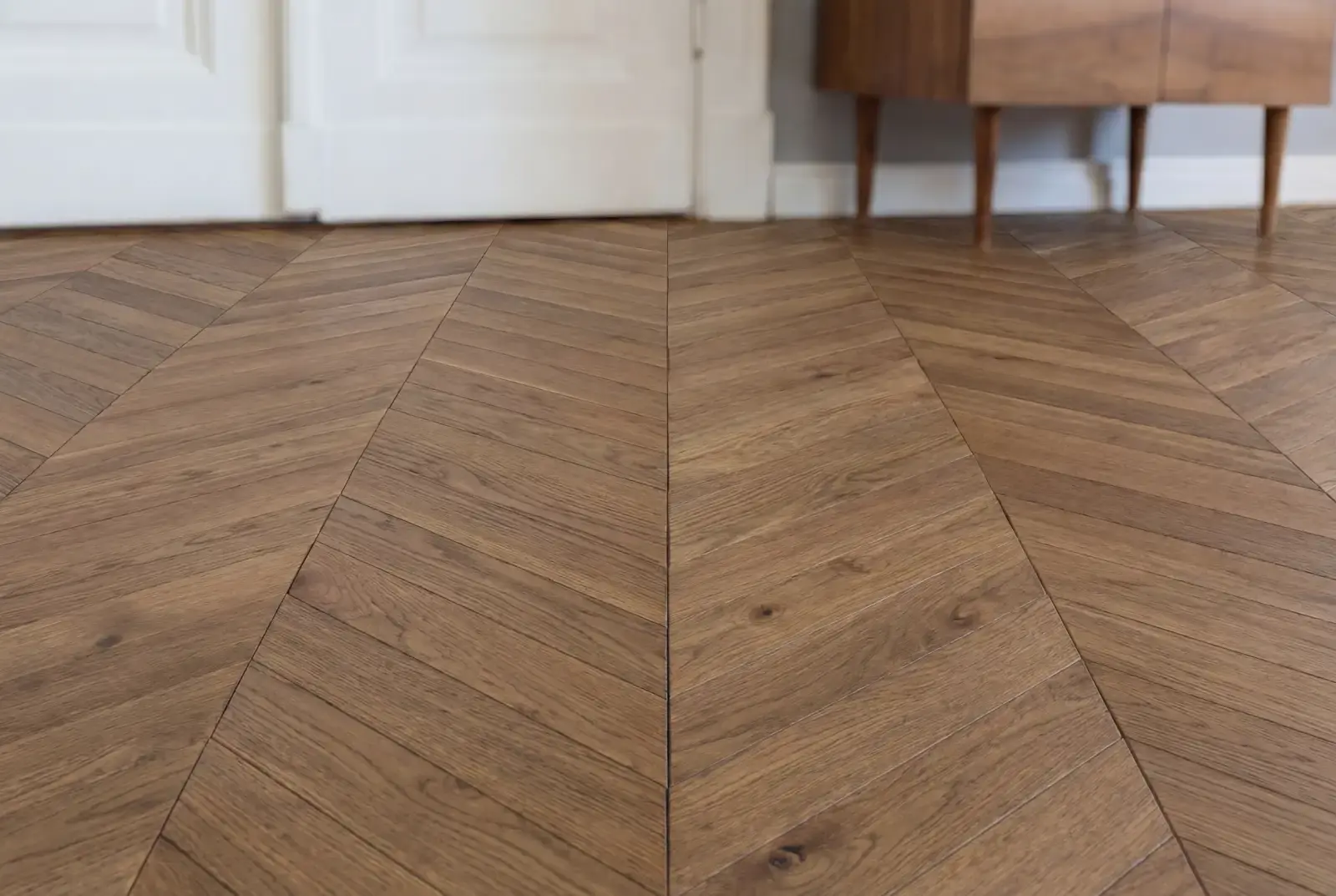 Multiplank eiken Hongaarse Punt - Orkney Noestarm Abdij