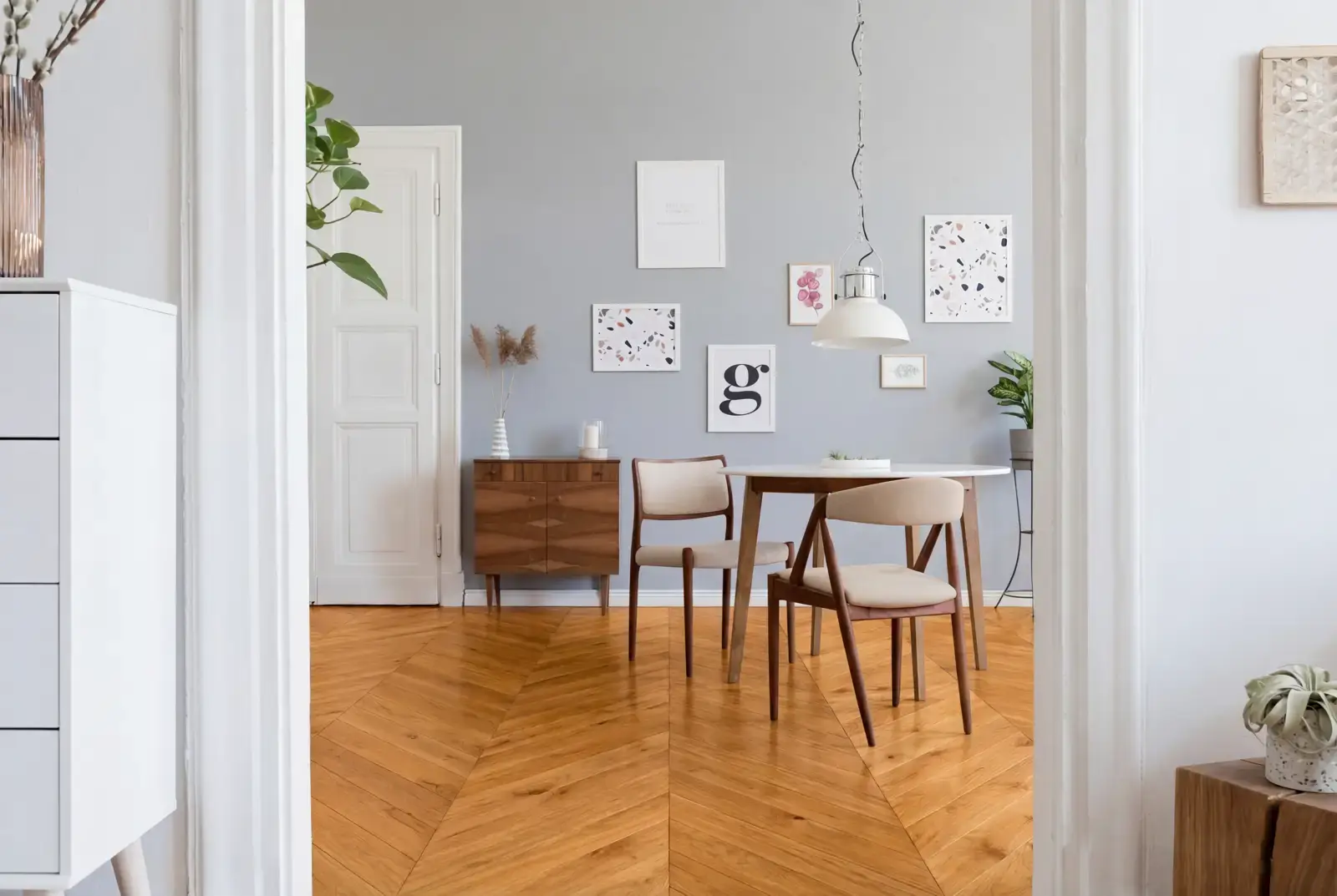 Multiplank eiken Hongaarse Punt - Orkney Noestarm English Color