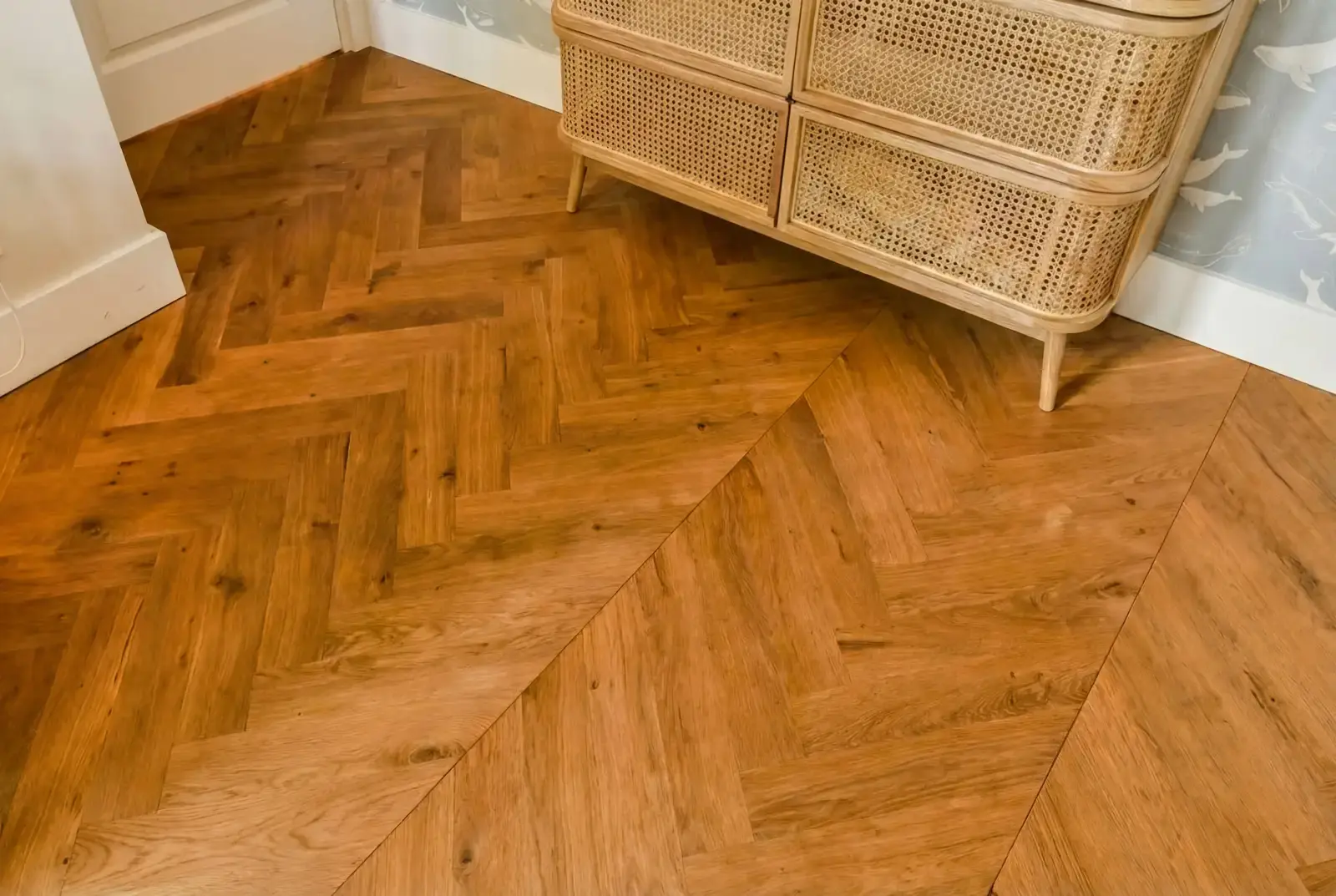 Multiplank eiken Hongaarse Punt - Orkney Noestarm English Color