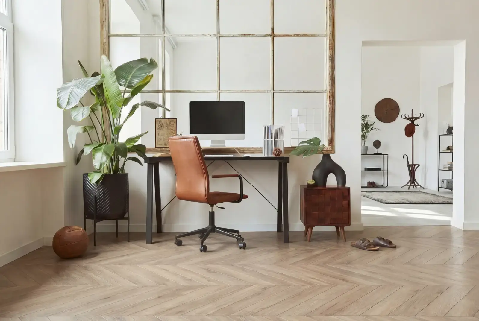 Multiplank eiken Hongaarse Punt - Orkney Noestarm Greywash