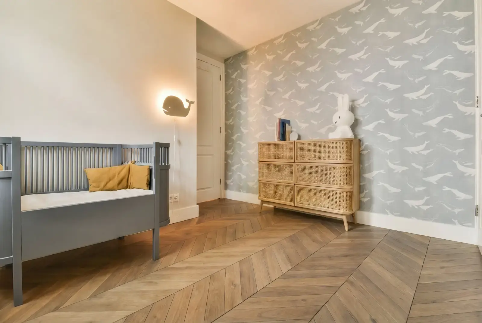 Multiplank eiken Hongaarse Punt - Orkney Noestarm Greywash