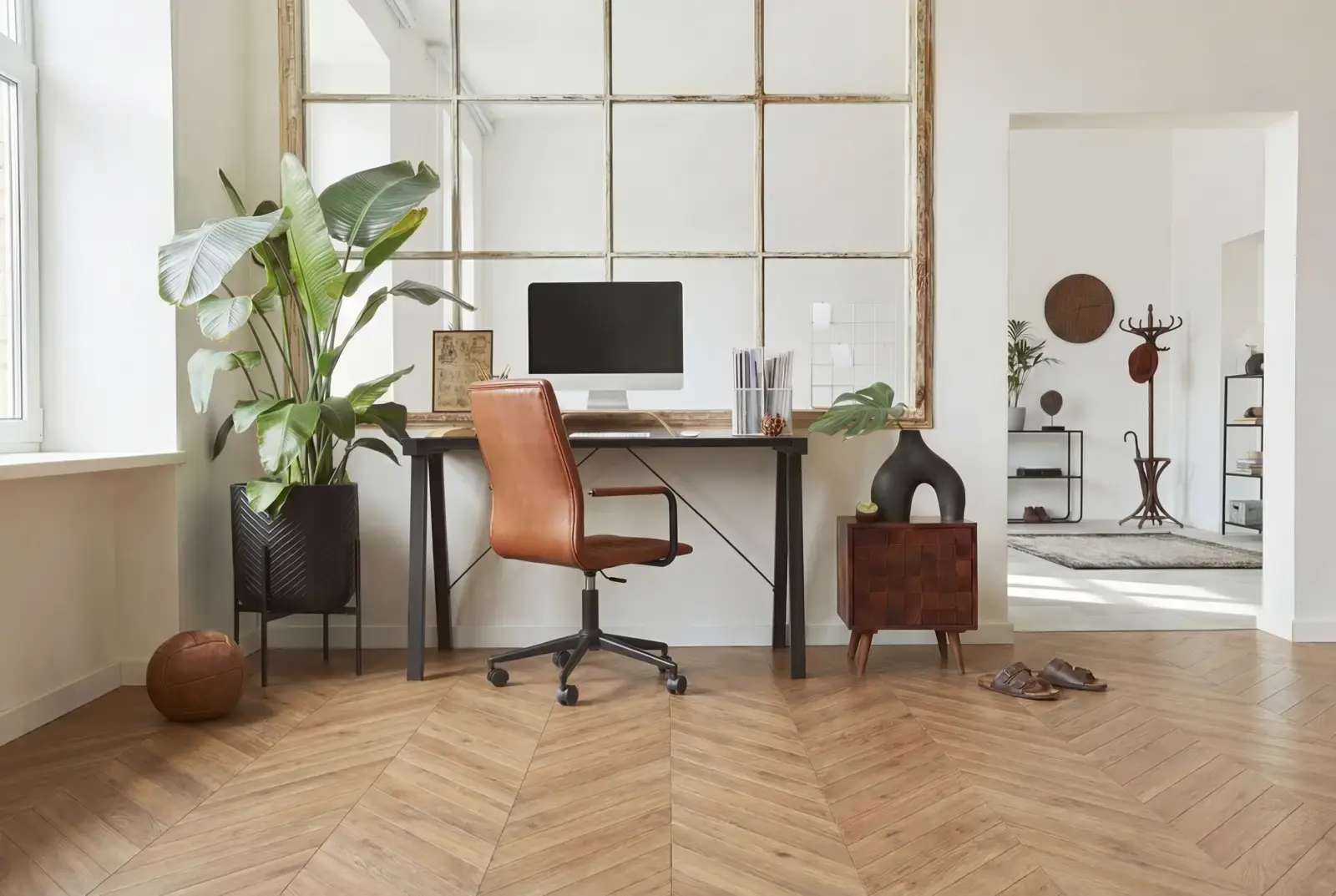 Multiplank eiken Hongaarse Punt - Orkney Noestarm Midden Bruin