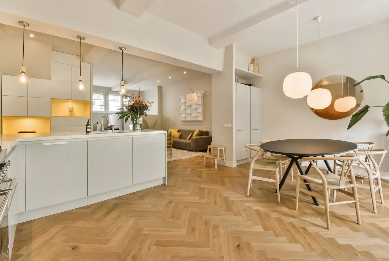 Multiplank eiken Hongaarse Punt - Orkney Noestarm Naturel