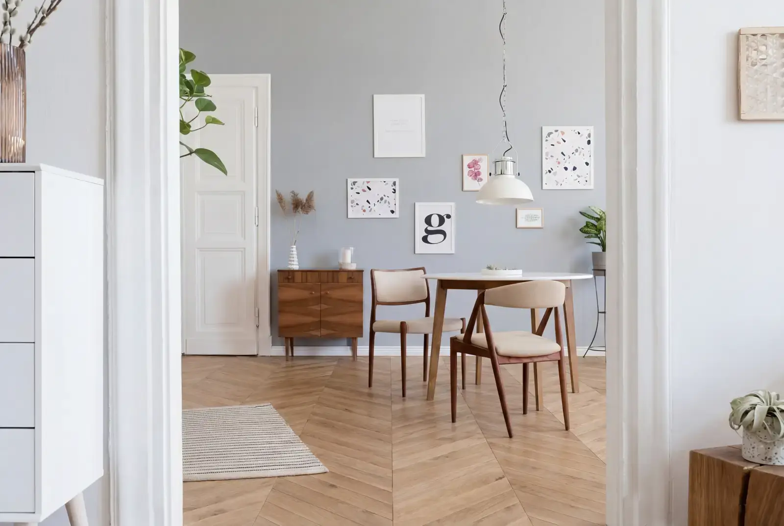 Multiplank eiken Hongaarse Punt - Orkney Noestarm Naturel