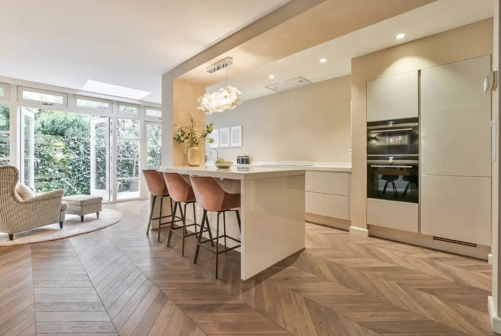 Multiplank eiken Hongaarse Punt - Orkney Noestarm Smokey