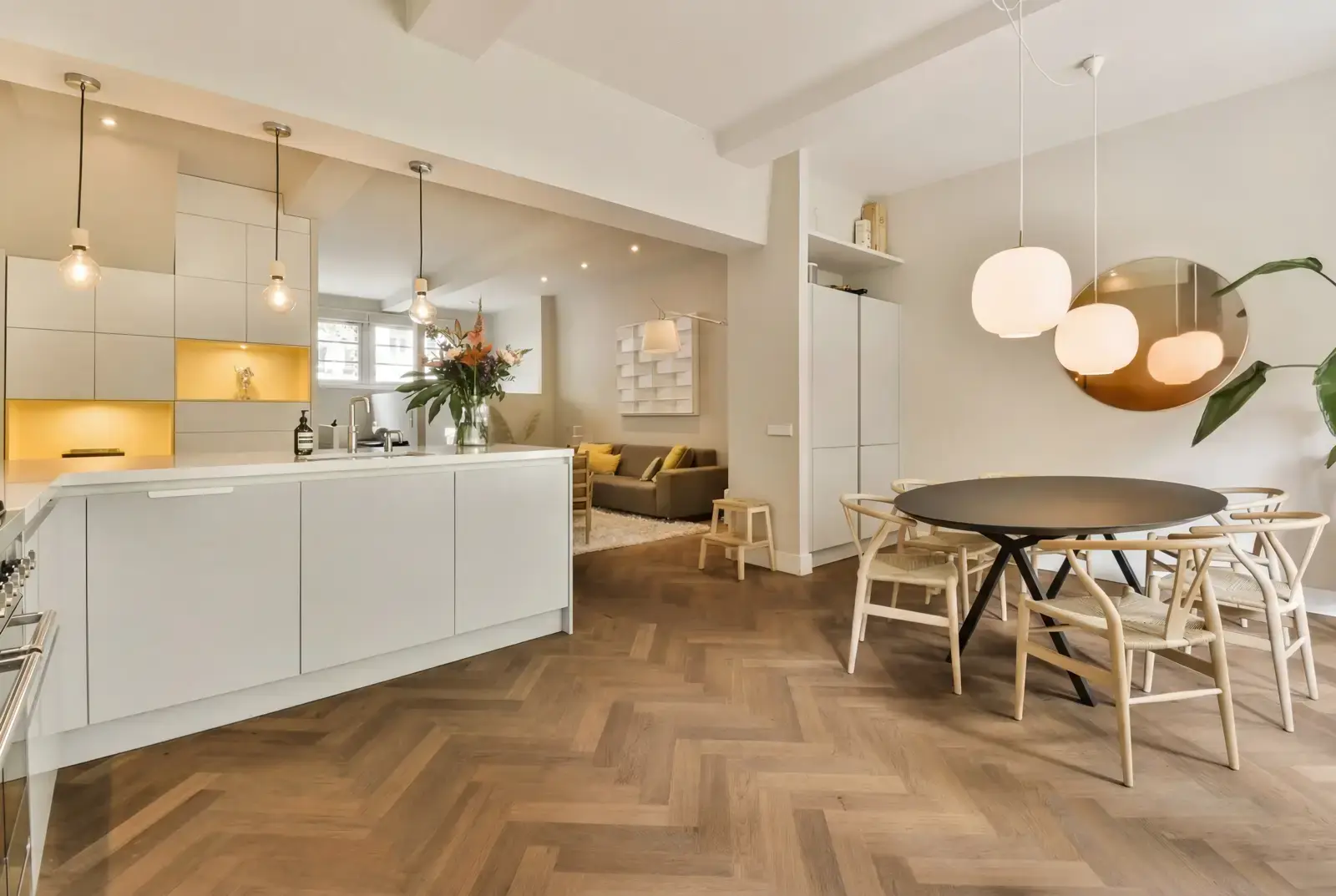 Multiplank eiken Hongaarse Punt - Orkney Noestarm Smokey