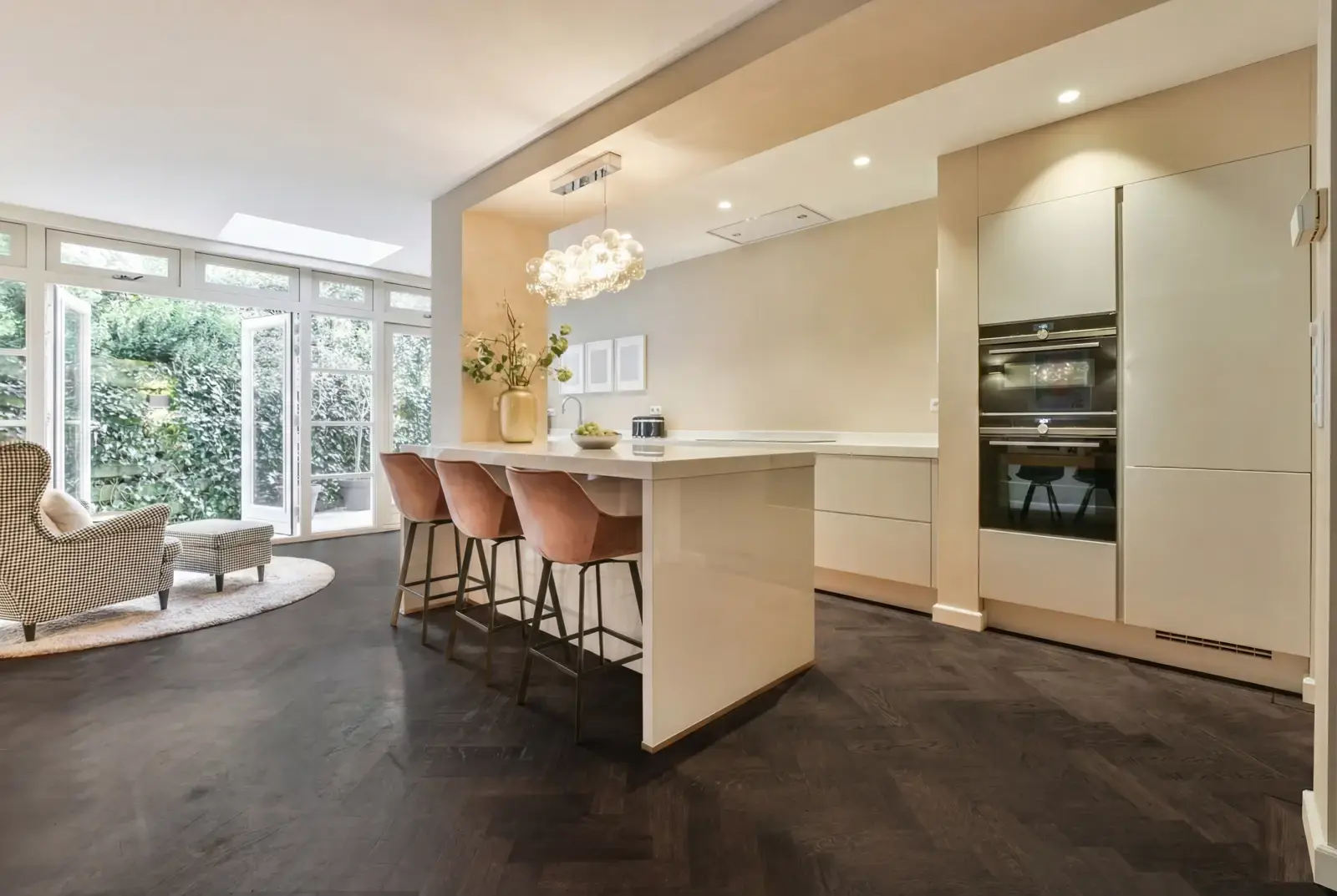 Multiplank eiken Hongaarse Punt - Orkney Noestarm Zwart