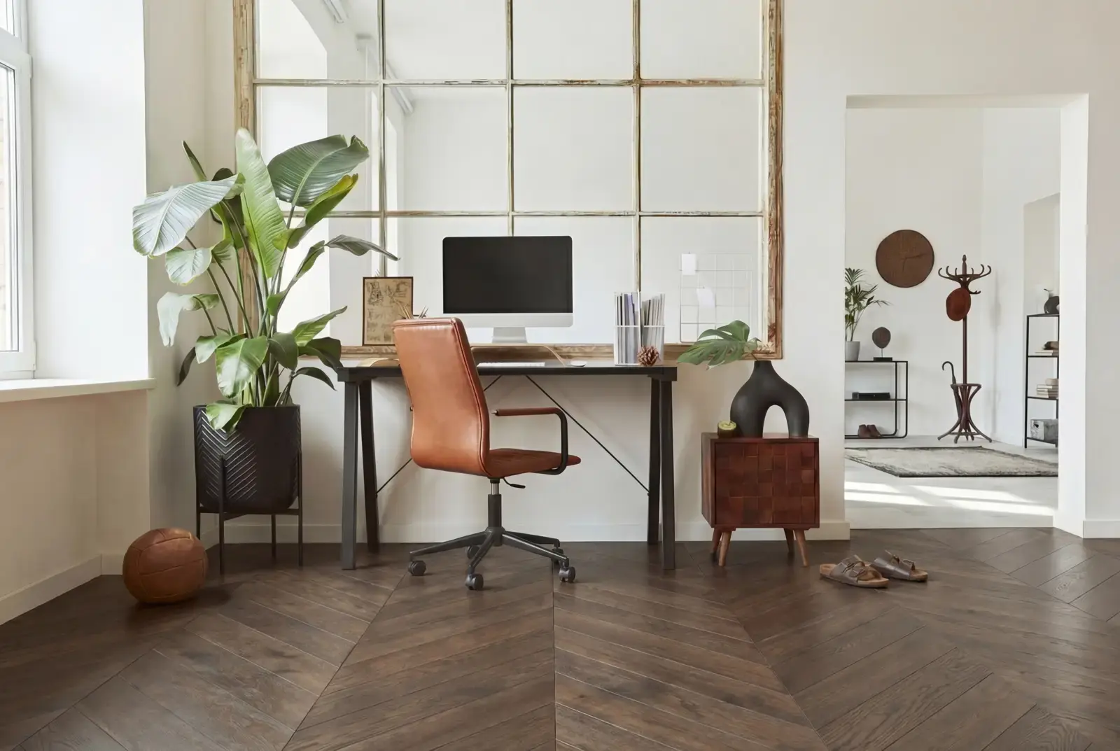 Multiplank eiken Hongaarse Punt - Orkney Noestarm Zwart