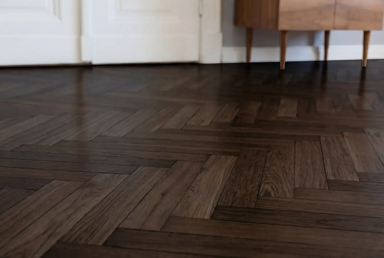 Multiplank eiken Hongaarse Punt - Orkney Noestarm Zwart