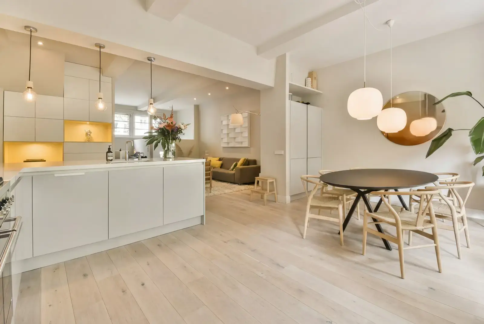 Multiplank eiken plank - Banff Rustiek Krijtwit