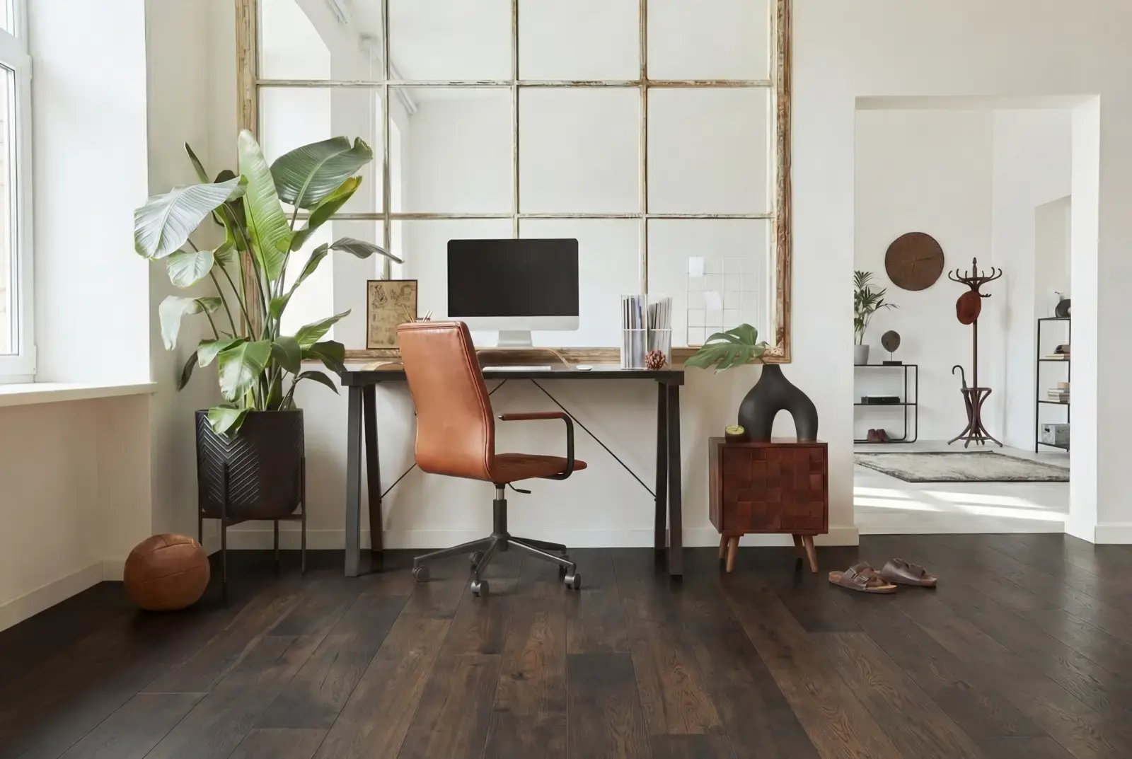 Multiplank eiken plank - Banff Rustiek Zwart