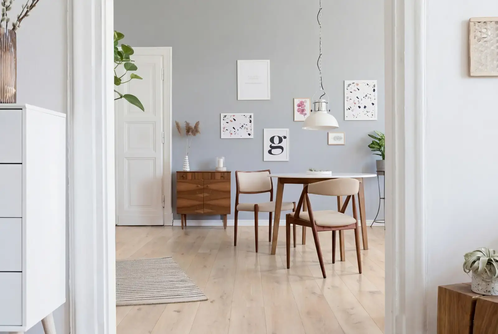 Multiplank eiken plank - Danube Delta Rustiek Krijtwit