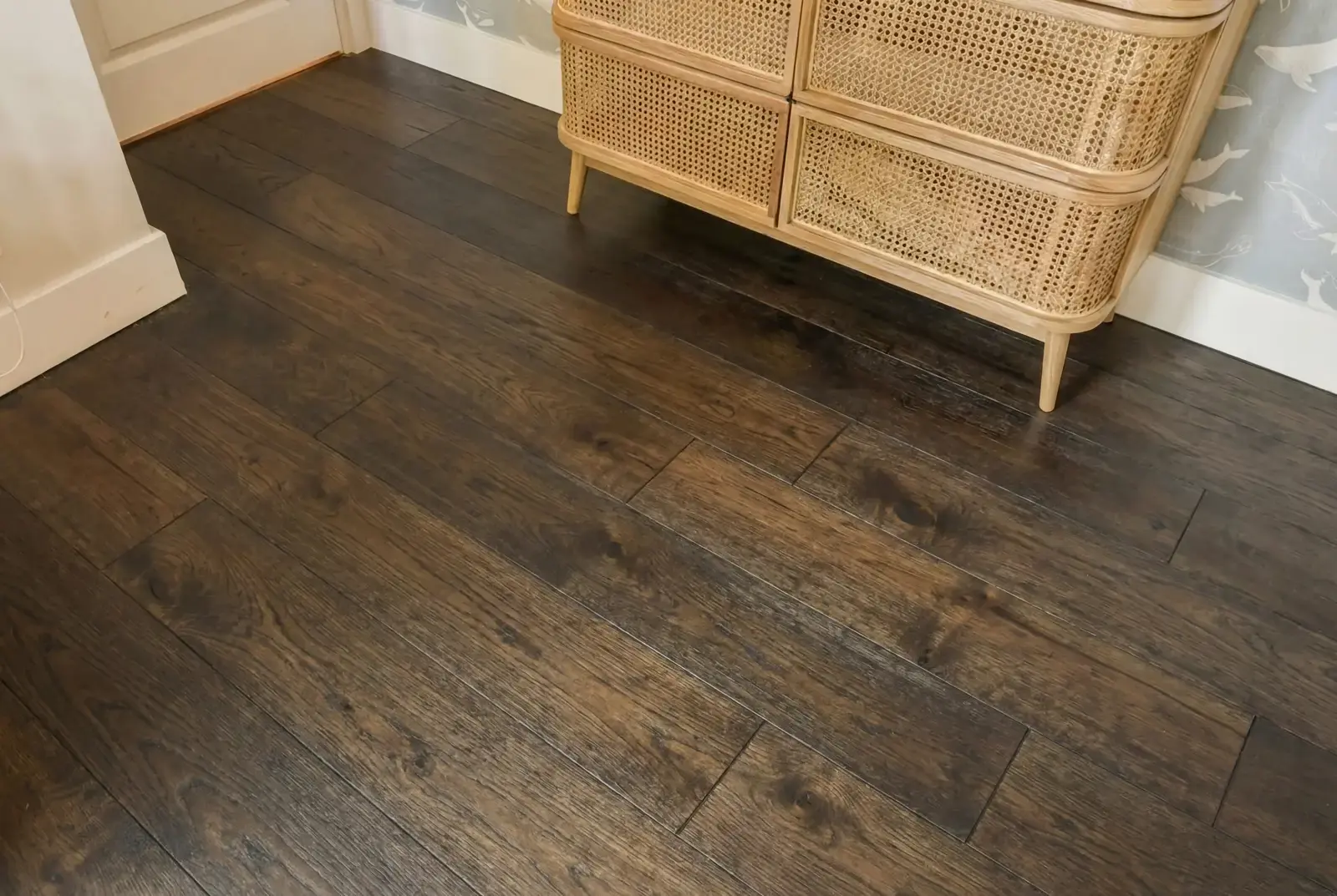 Multiplank eiken plank - Danube Delta Rustiek Zwart