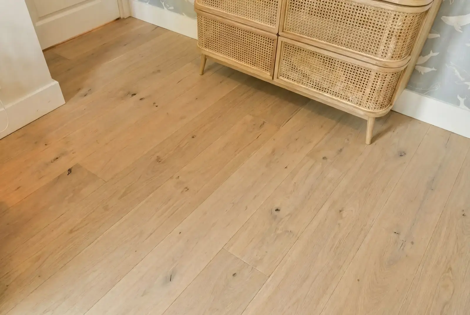 Multiplank eiken plank - Denali Rustiek Krijtwit