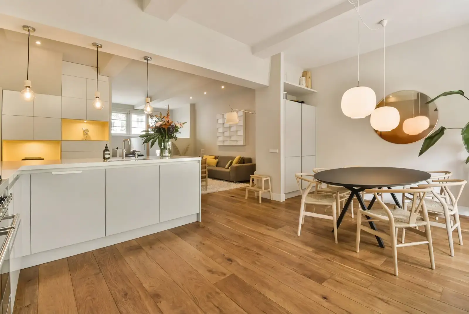 Multiplank eiken plank - Denali Rustiek Midden Bruin