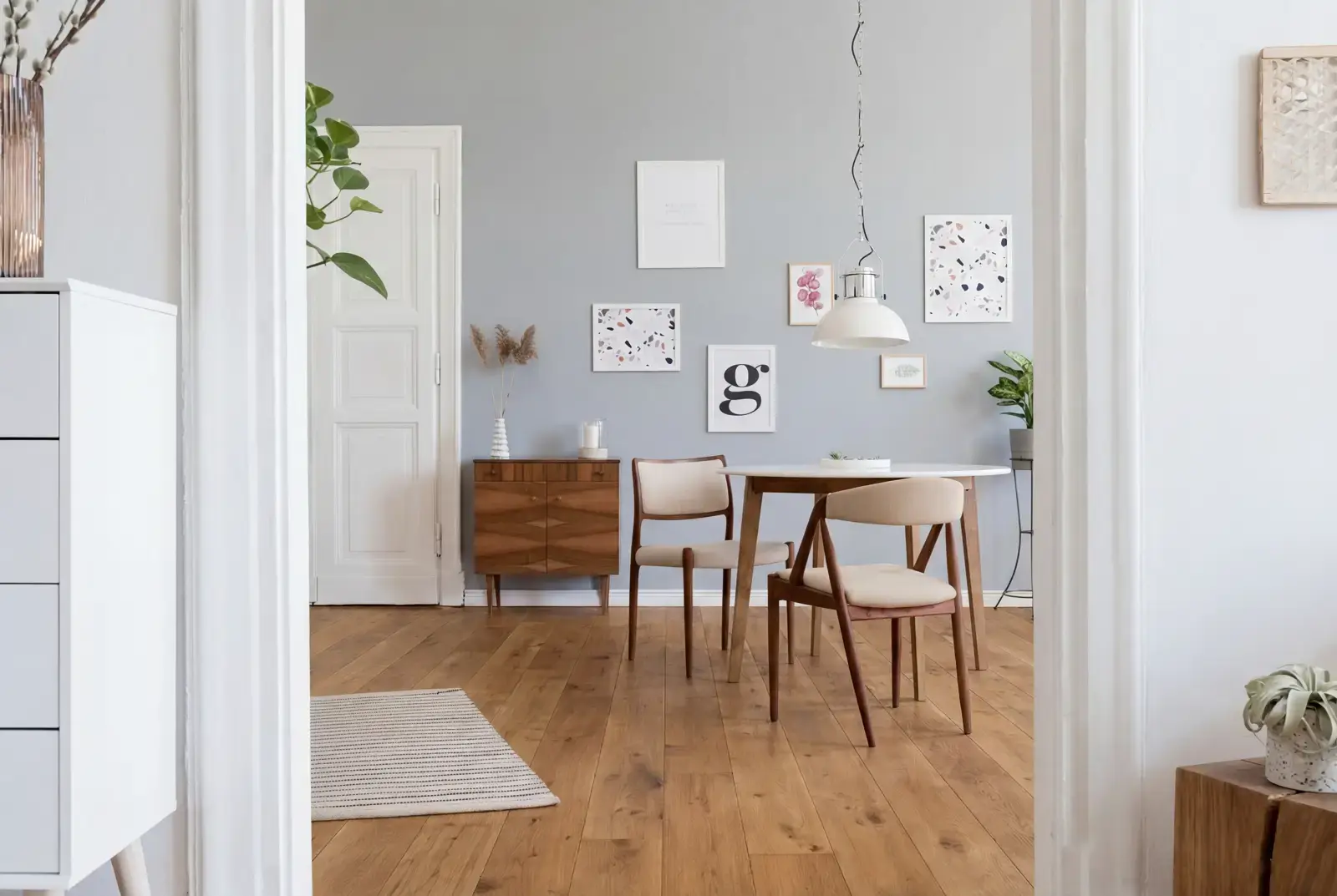 Multiplank eiken plank - Denali Rustiek Midden Bruin