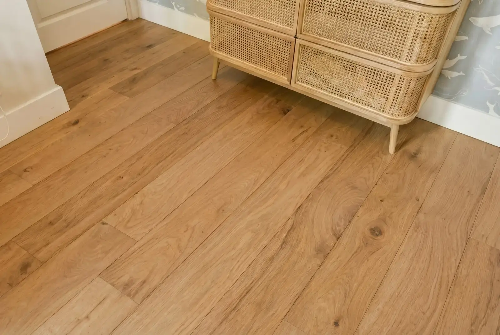 Multiplank eiken plank - Denali Rustiek Midden Bruin