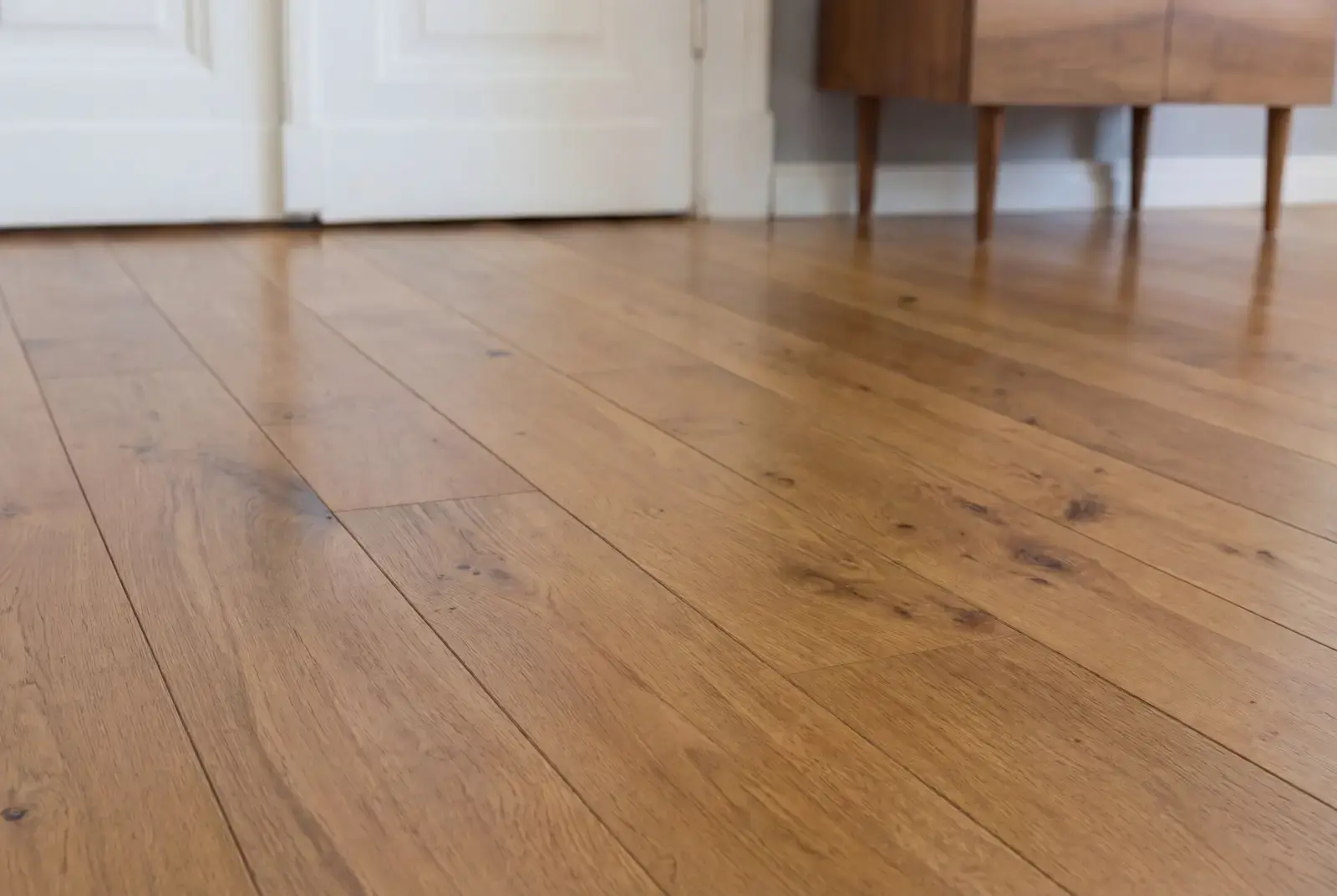 Multiplank eiken plank - Denali Rustiek Midden Bruin