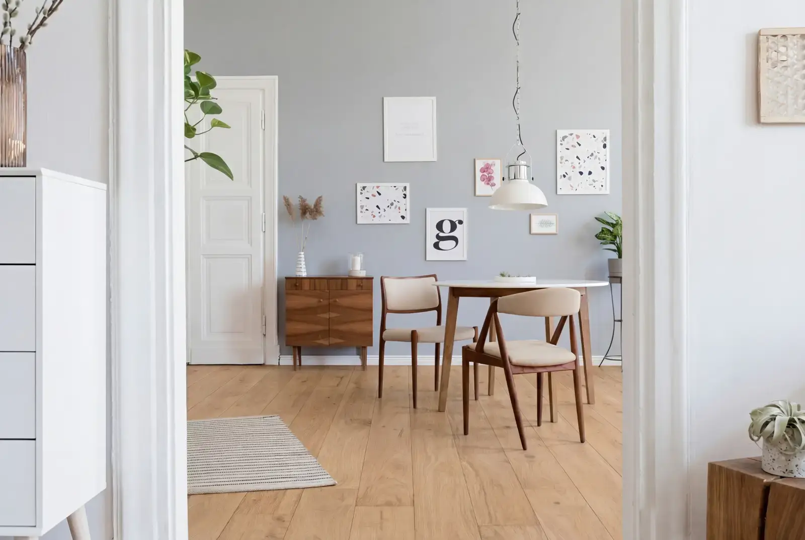 Multiplank eiken plank - Denali Rustiek Weissgrund