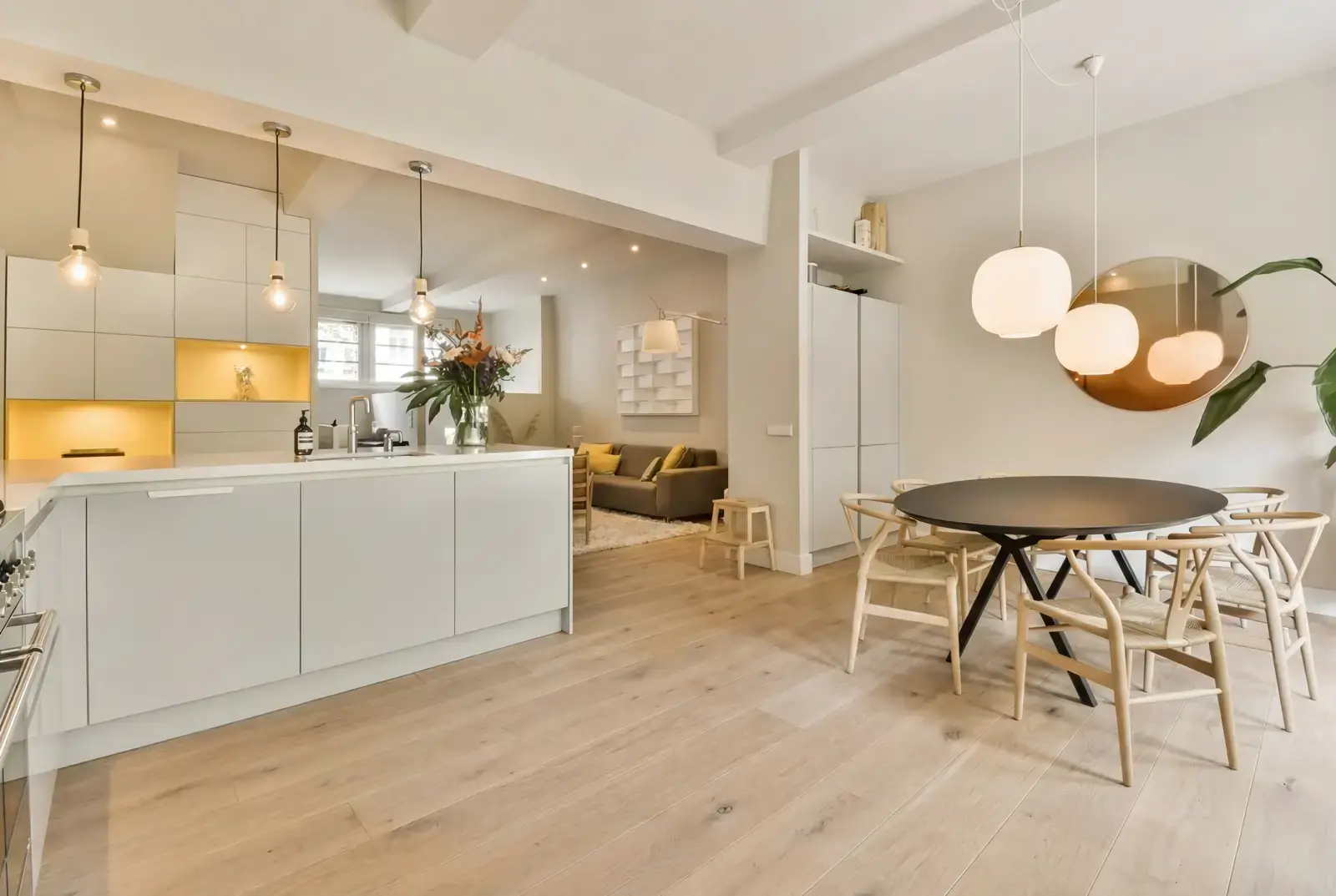 Multiplank eiken plank - Denali Rustiek Whitewash