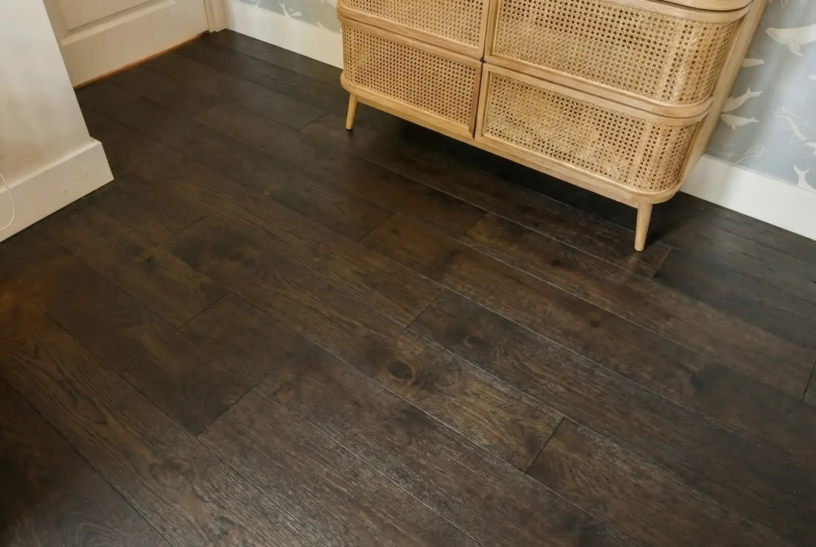 Multiplank eiken plank - Pantanal Rustiek Zwart