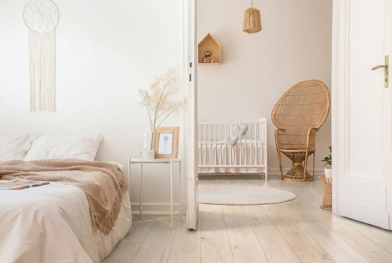 Multiplank eiken plank - Petra Rustiek Krijtwit