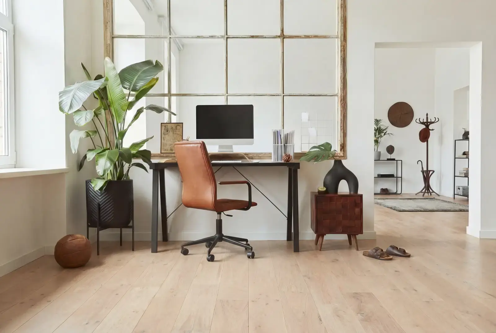 Multiplank eiken plank - Petra Rustiek Krijtwit