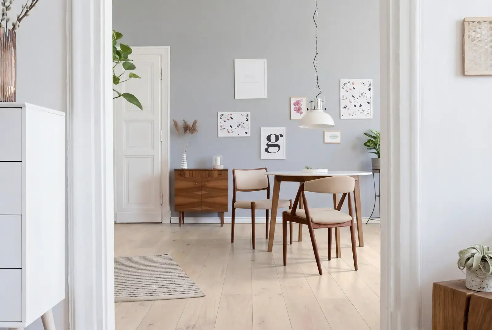 Multiplank eiken plank - Petra Rustiek Krijtwit