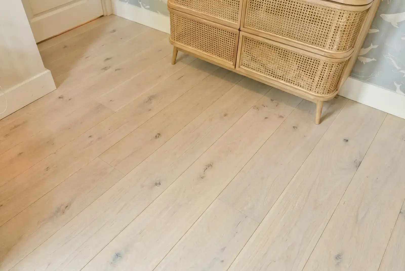 Multiplank eiken plank - Petra Rustiek Krijtwit