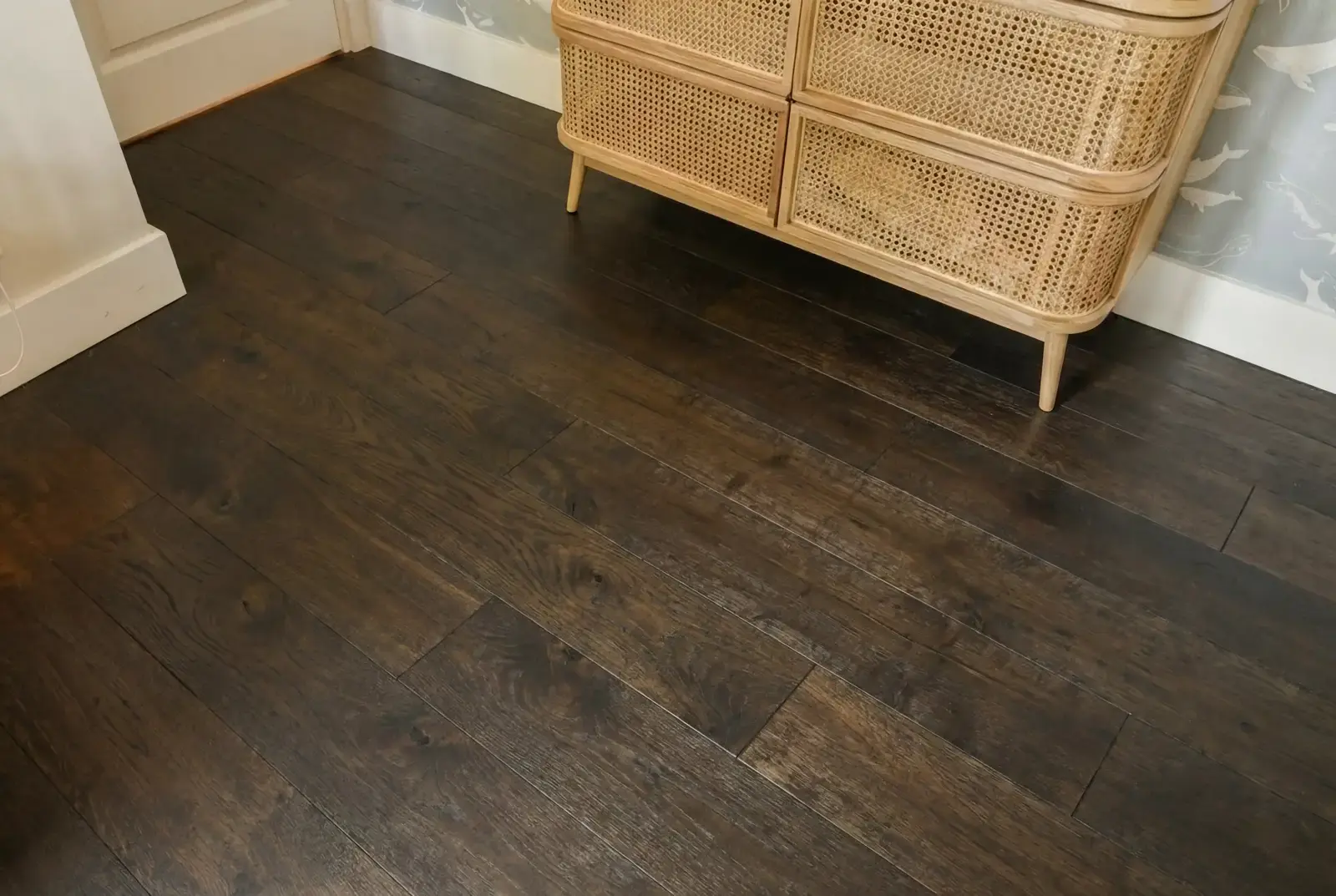 Multiplank eiken plank - Petra Rustiek Zwart