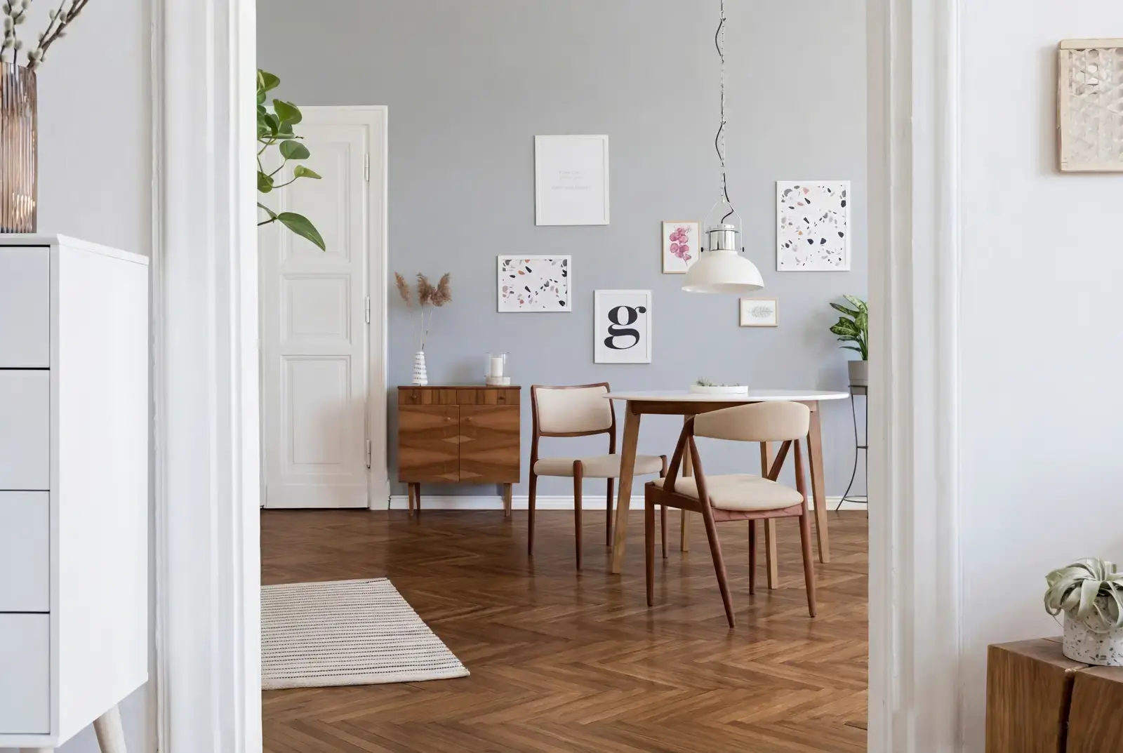 Multiplank eiken visgraat - Luzon Rustiek Abdij