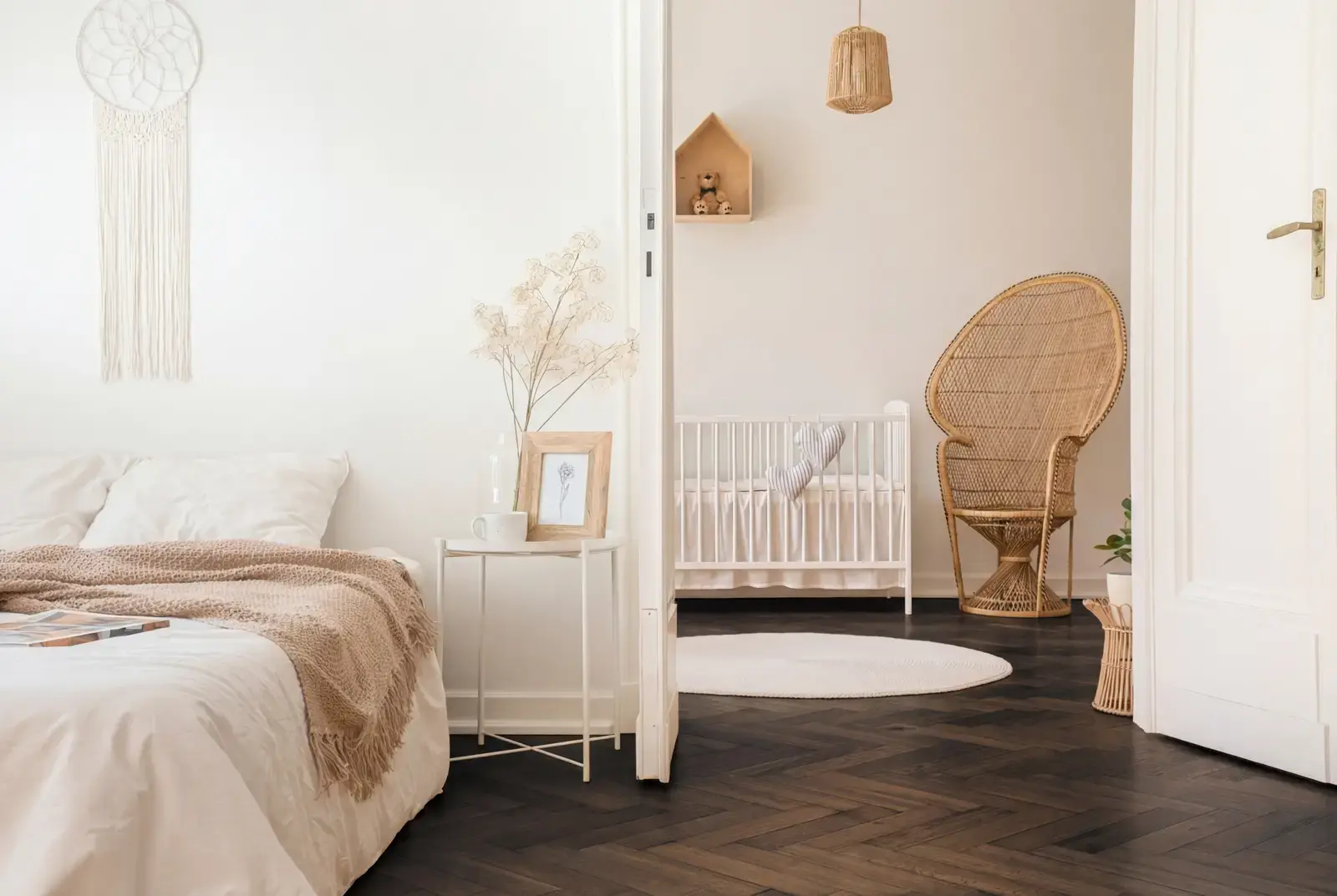 Multiplank eiken visgraat - Luzon Rustiek Zwart