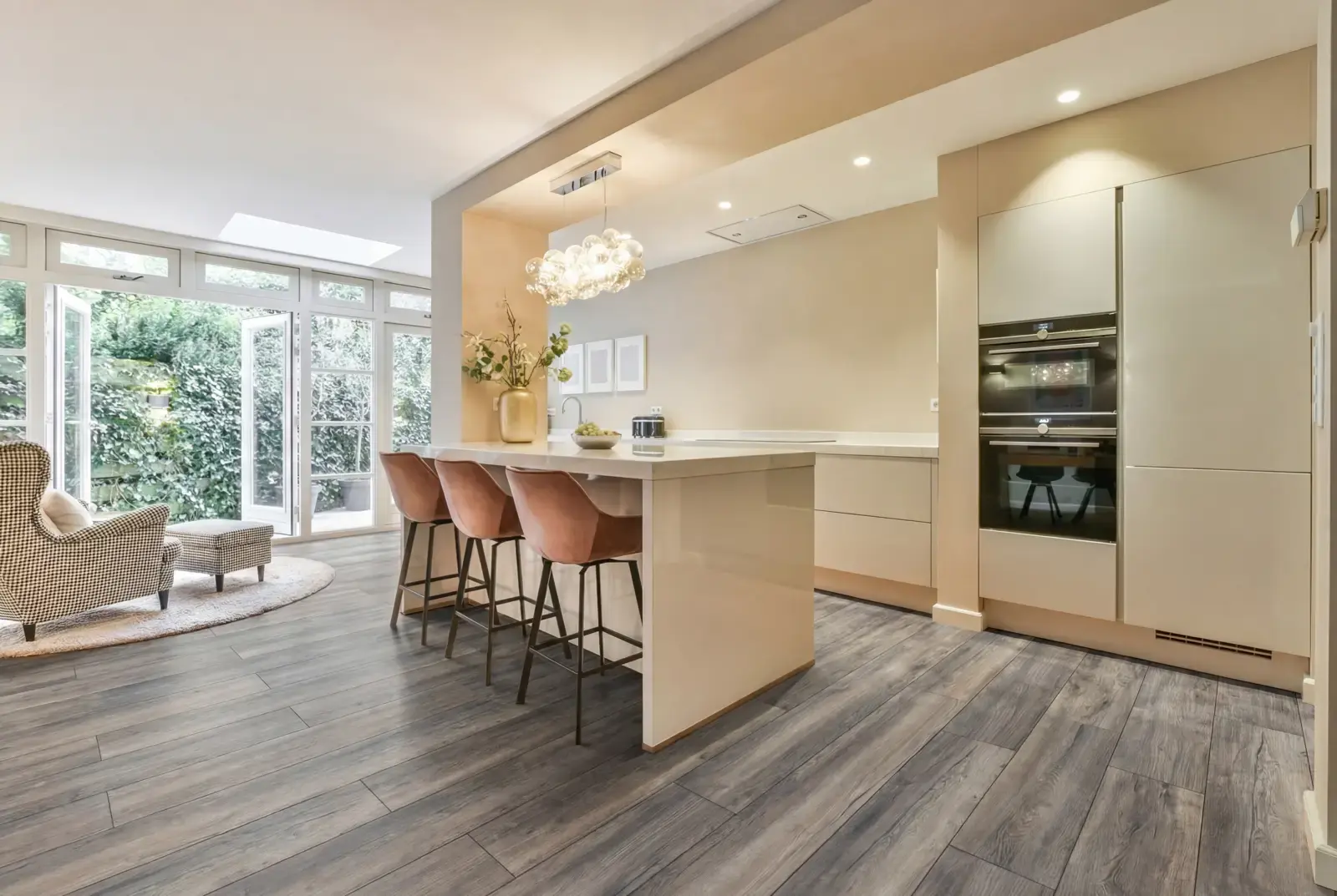 Laminaat 8mm plank - Porto Grey