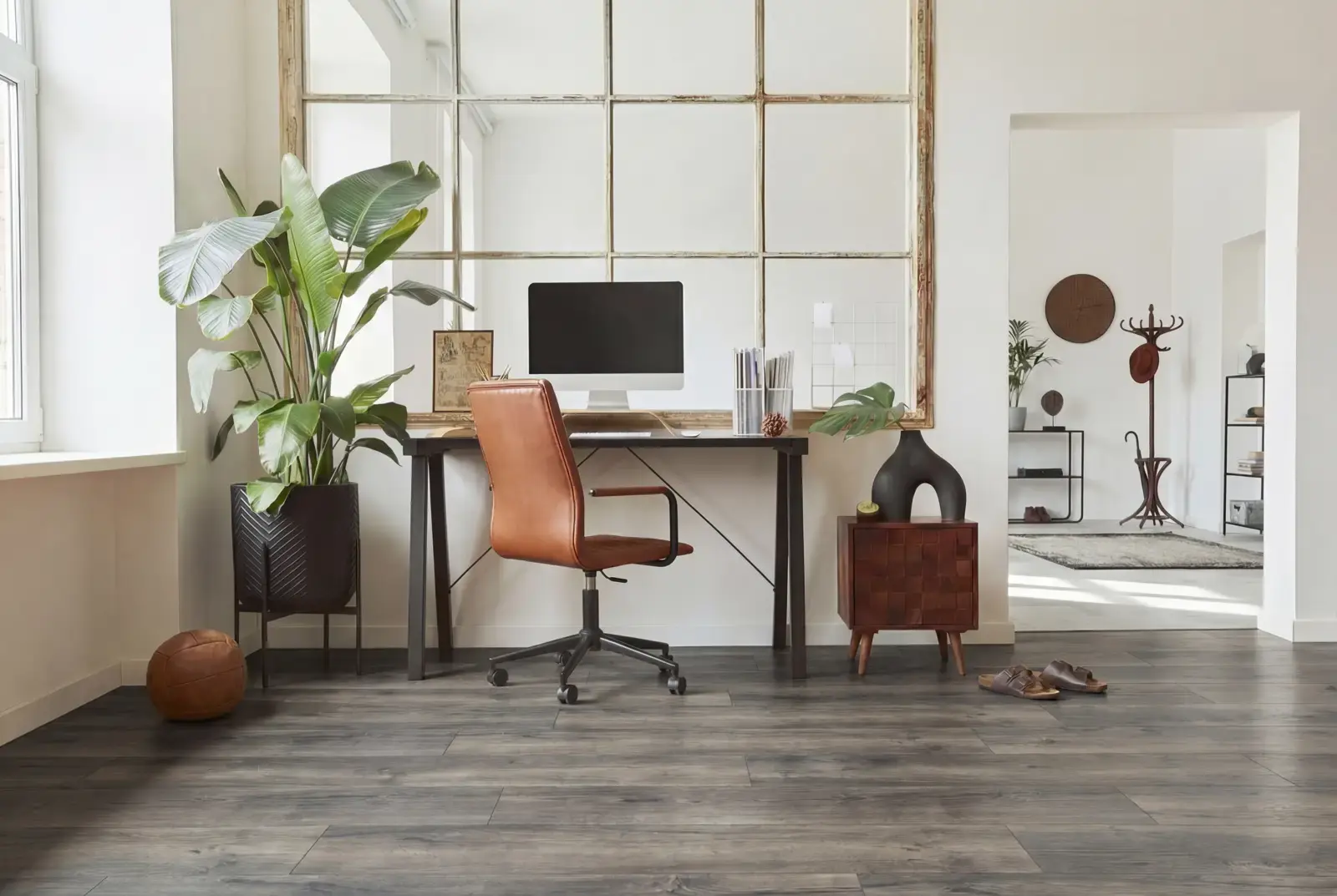 Laminaat 8mm plank - Porto Grey