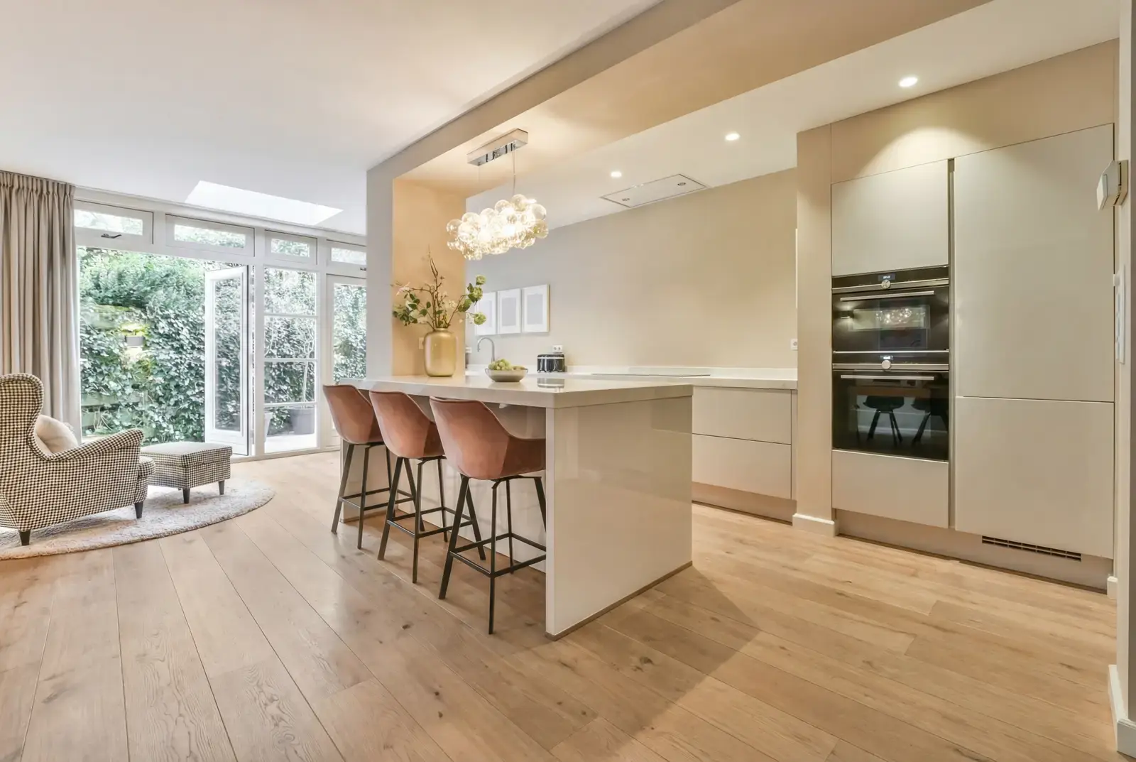 PVC click plank - Brushed Oak Madeira