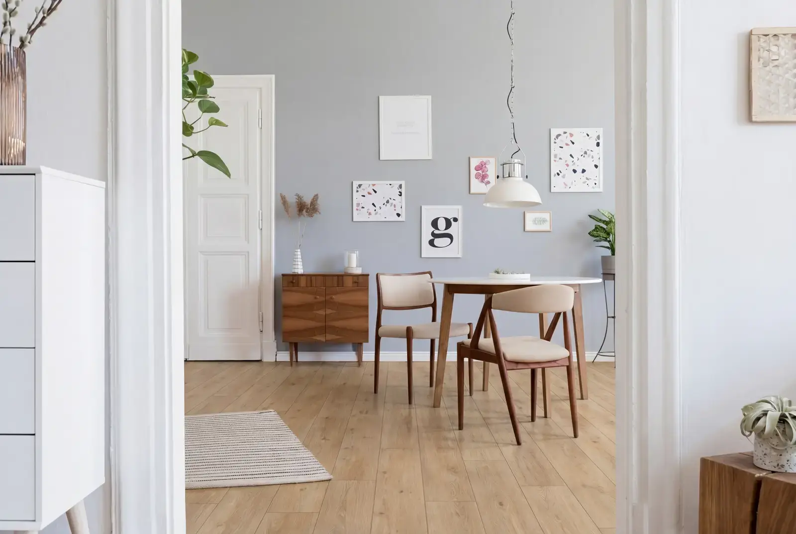 PVC click plank - Brushed Oak Madeira