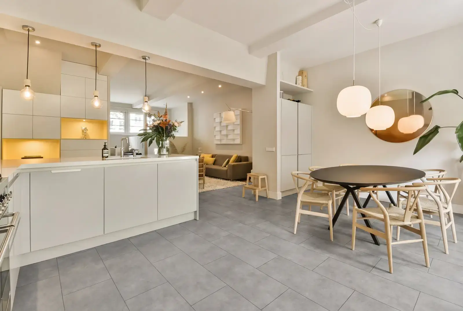 PVC click tegel -Beige Stone