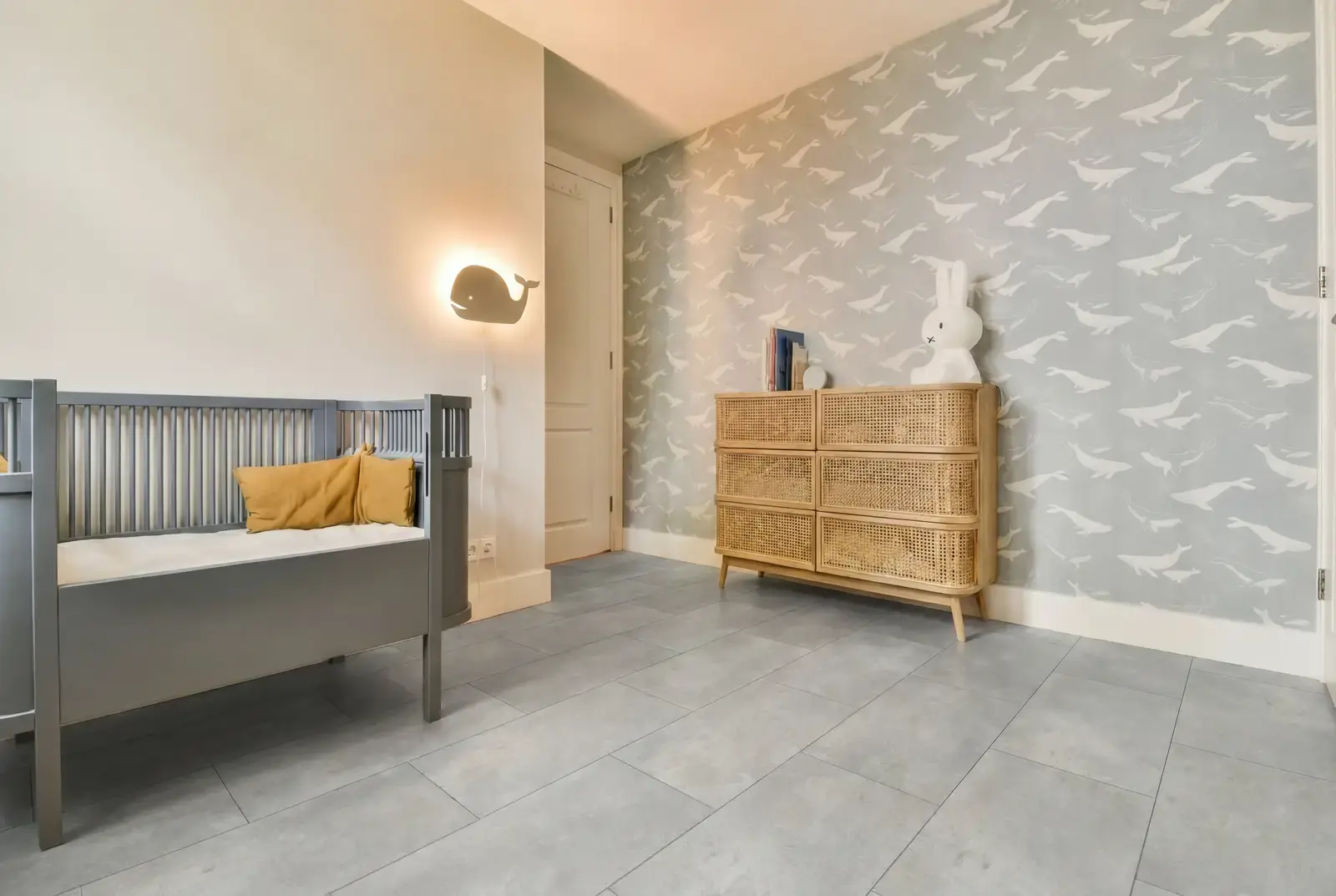 PVC click tegel - Cement Grey