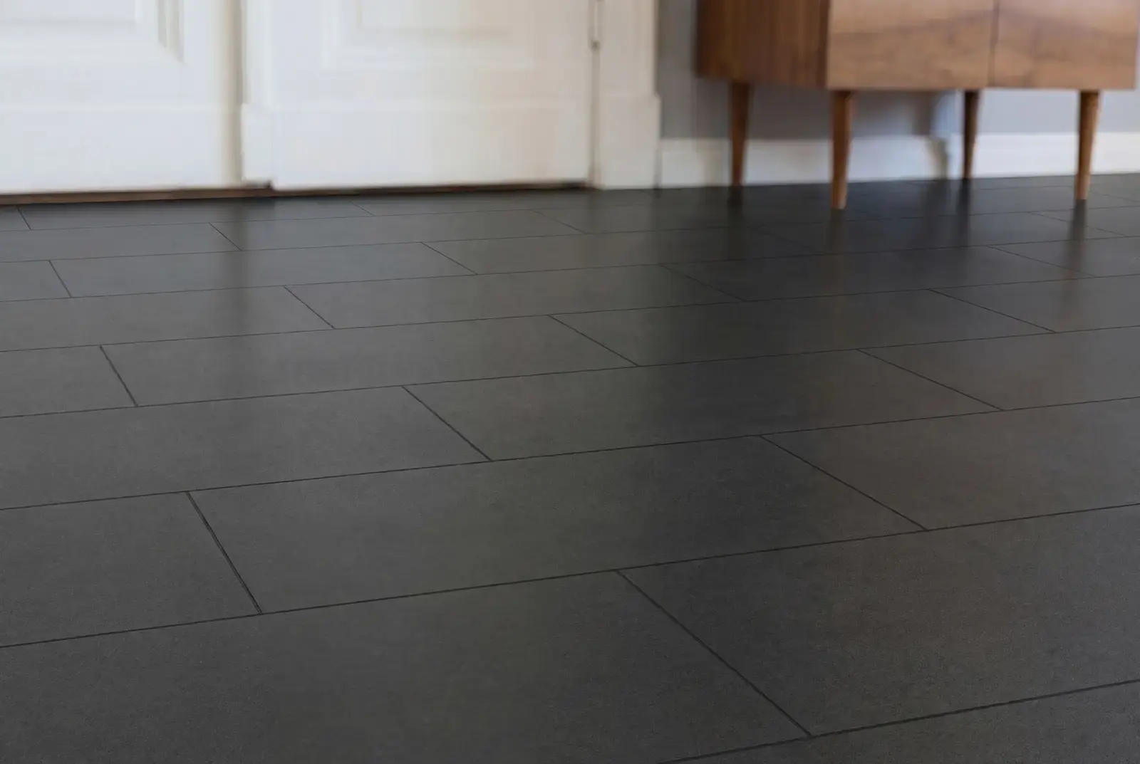 PVC click tegel - Dark Stone